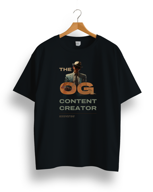 The OG Content Creator | Unisex UX Design Tshirt