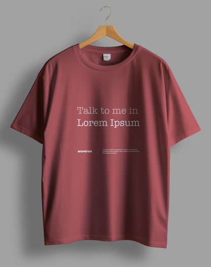 Lorem ipsum | Unisex UX Design Tshirt