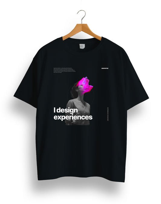 Girl designs experiences | Unisex UX Design Tshirt