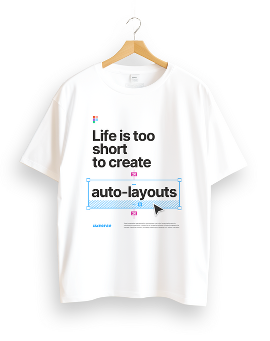 Auto-layout | Unisex UX Design Tshirt